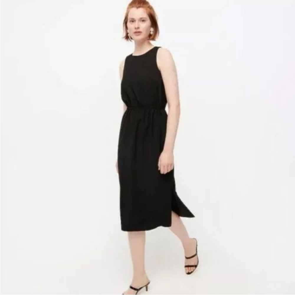 J. Crew Button Back Midi Dress